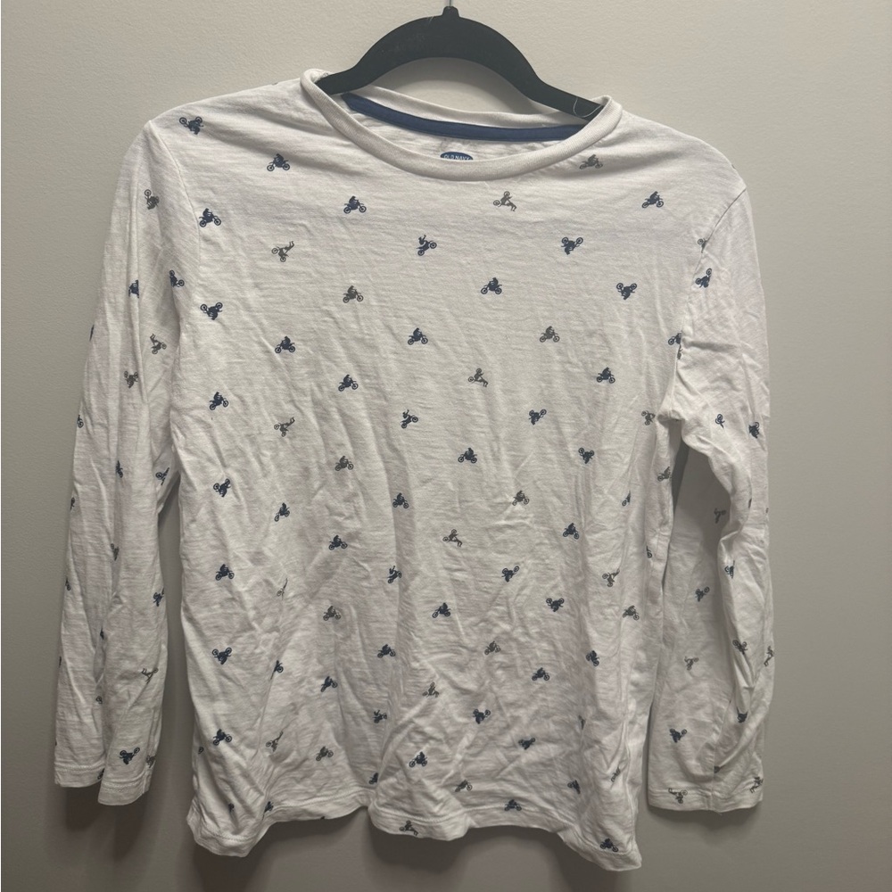 Youth Old Navy Motocross Longsleeve Tee